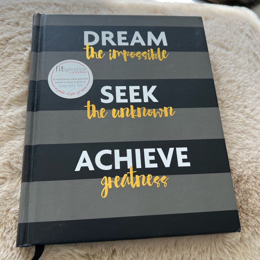 Fitspiration Hardcover Journal